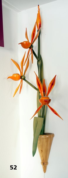 Bild von Wandlampe Orchidee LED
